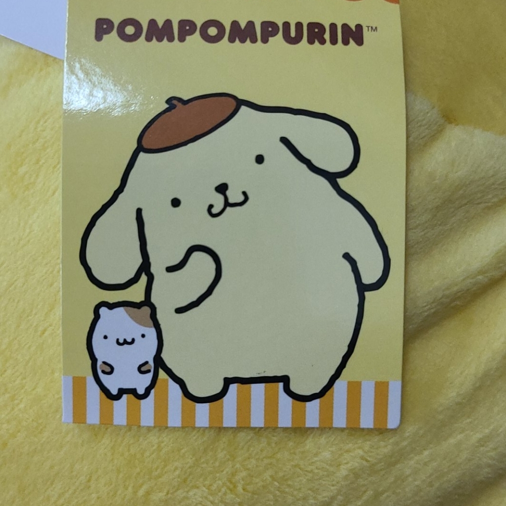 NWT Sanrio Pompompurin Dog Heart Plush - Picture 5 of 5